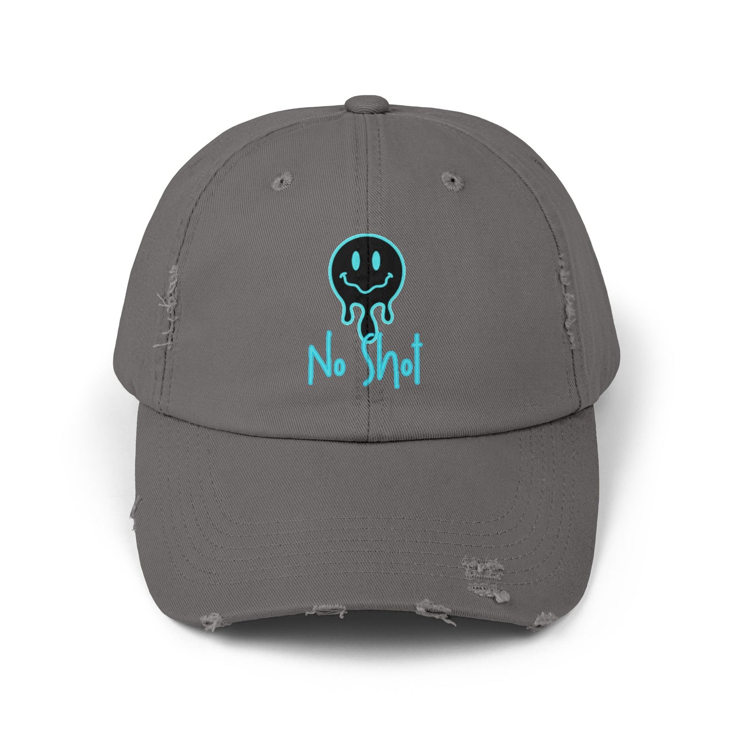 No Shot Unisex Distressed Cap