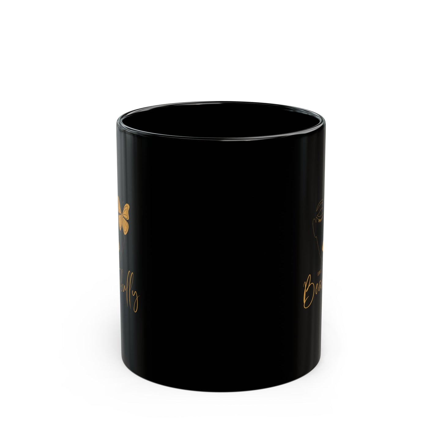 Live Beautifully Black Mug (11oz, 15oz)