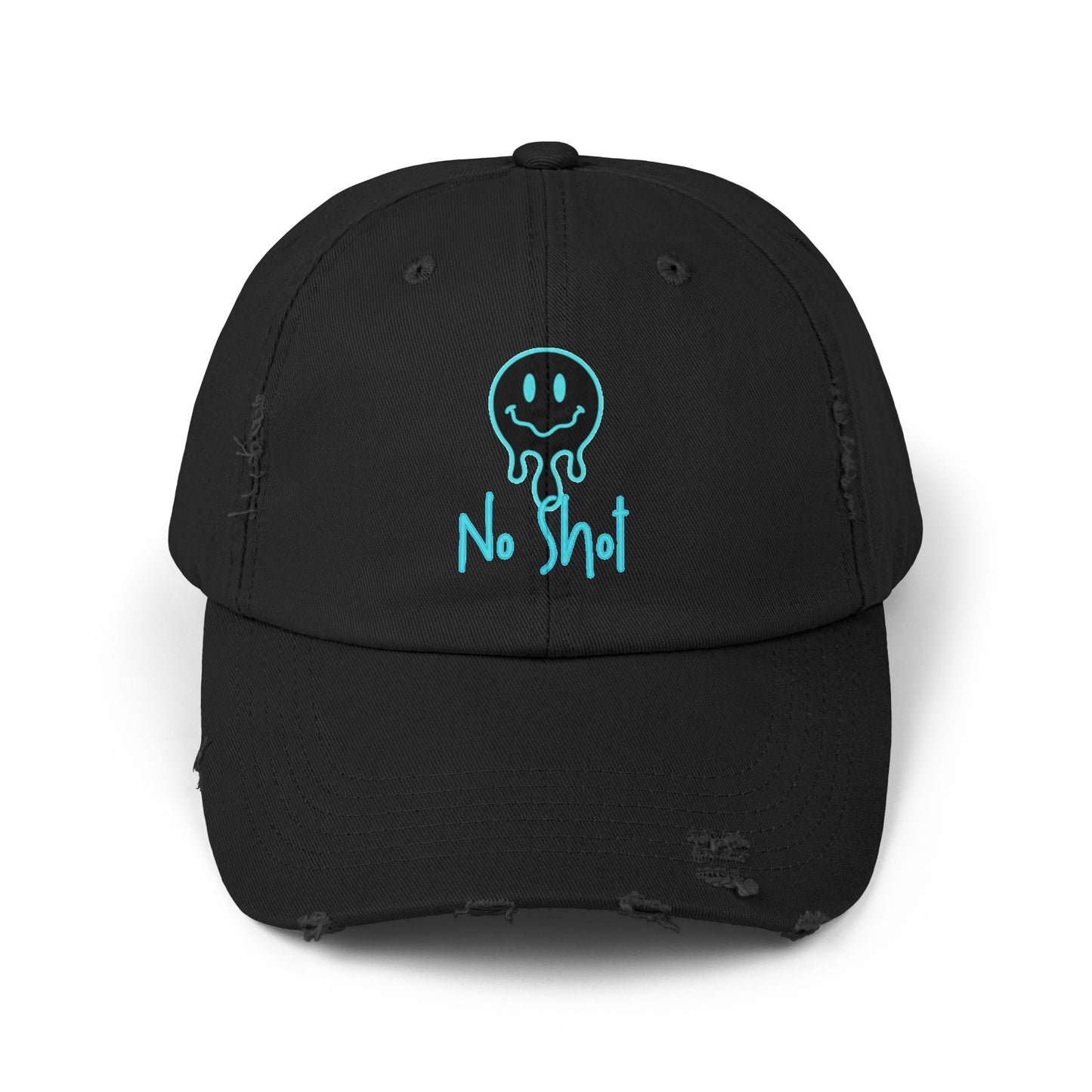 No Shot Unisex Distressed Cap