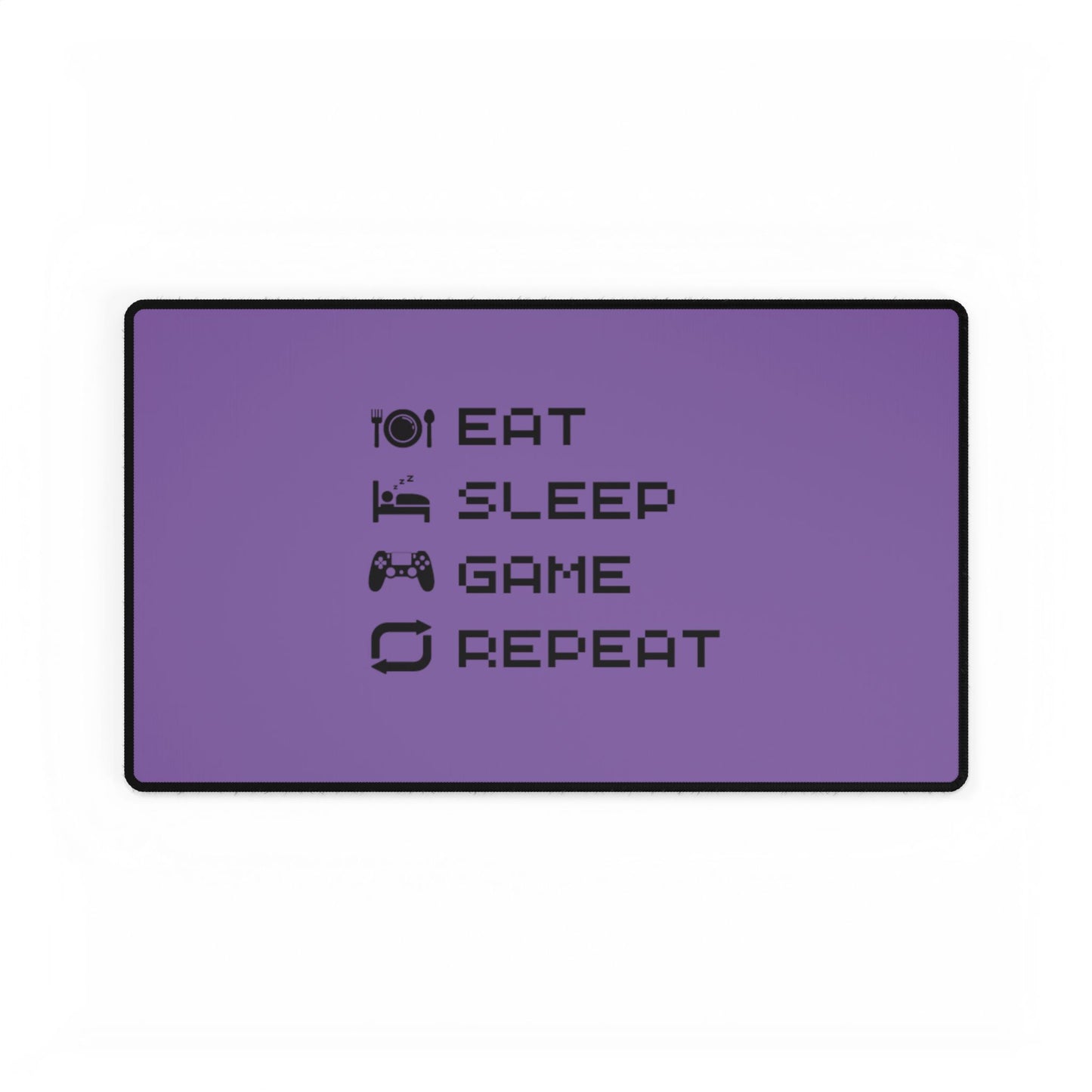 Gamer Cycle Desk Mat Purple