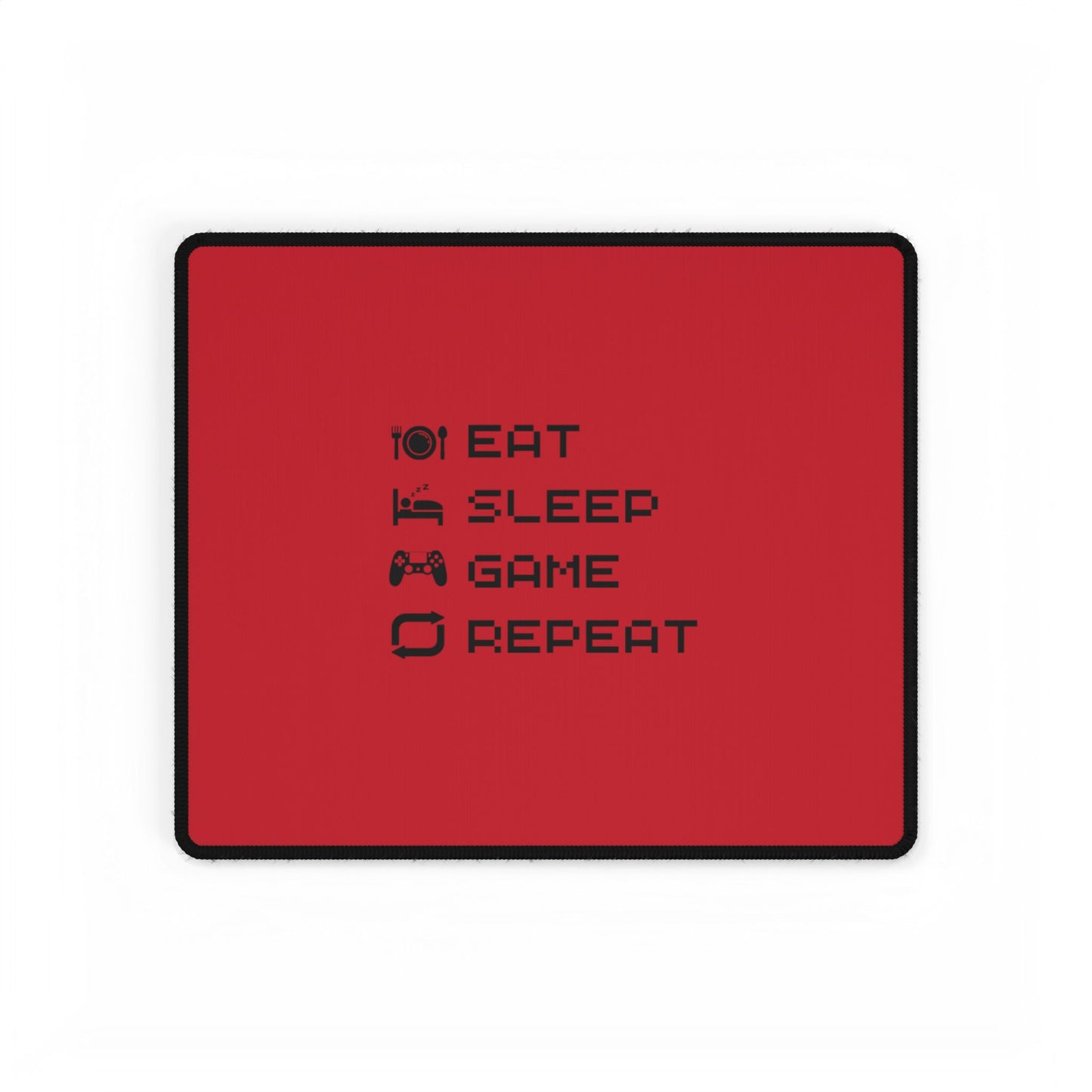 Gamer Cycle Desk Mat Red