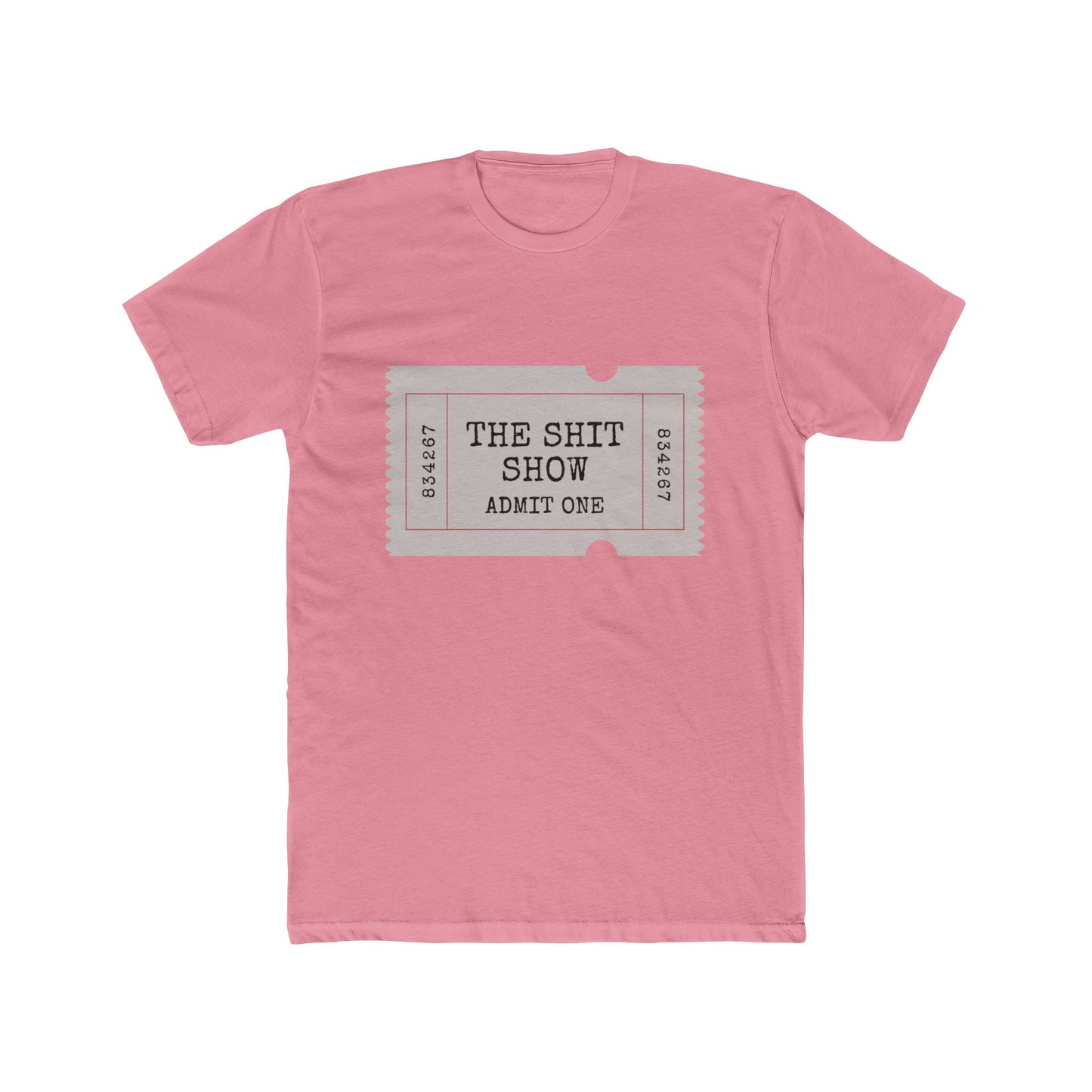 Admit One Unisex Cotton Crew Tee