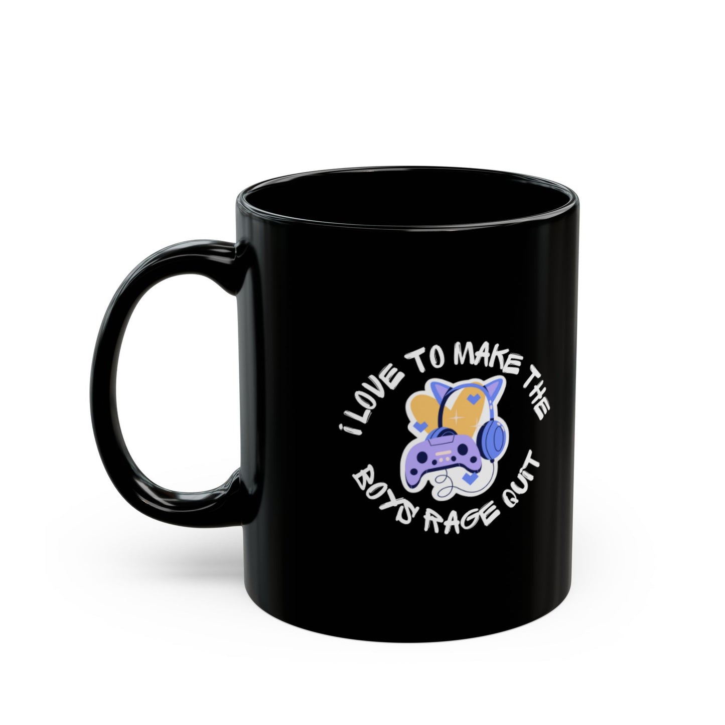 Rage Quit Black Mug (11oz, 15oz)