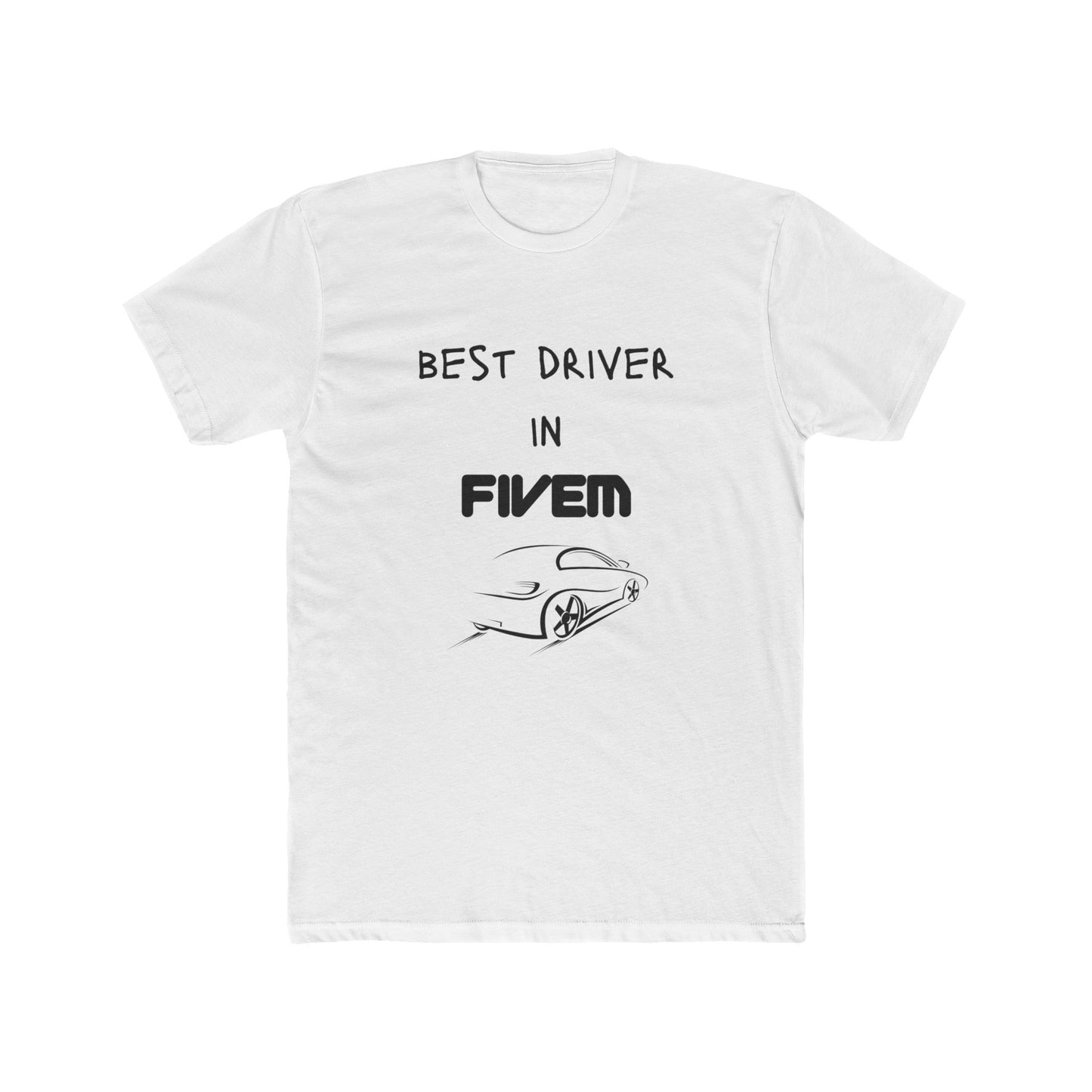 Best Driver Unisex Cotton Crew Tee