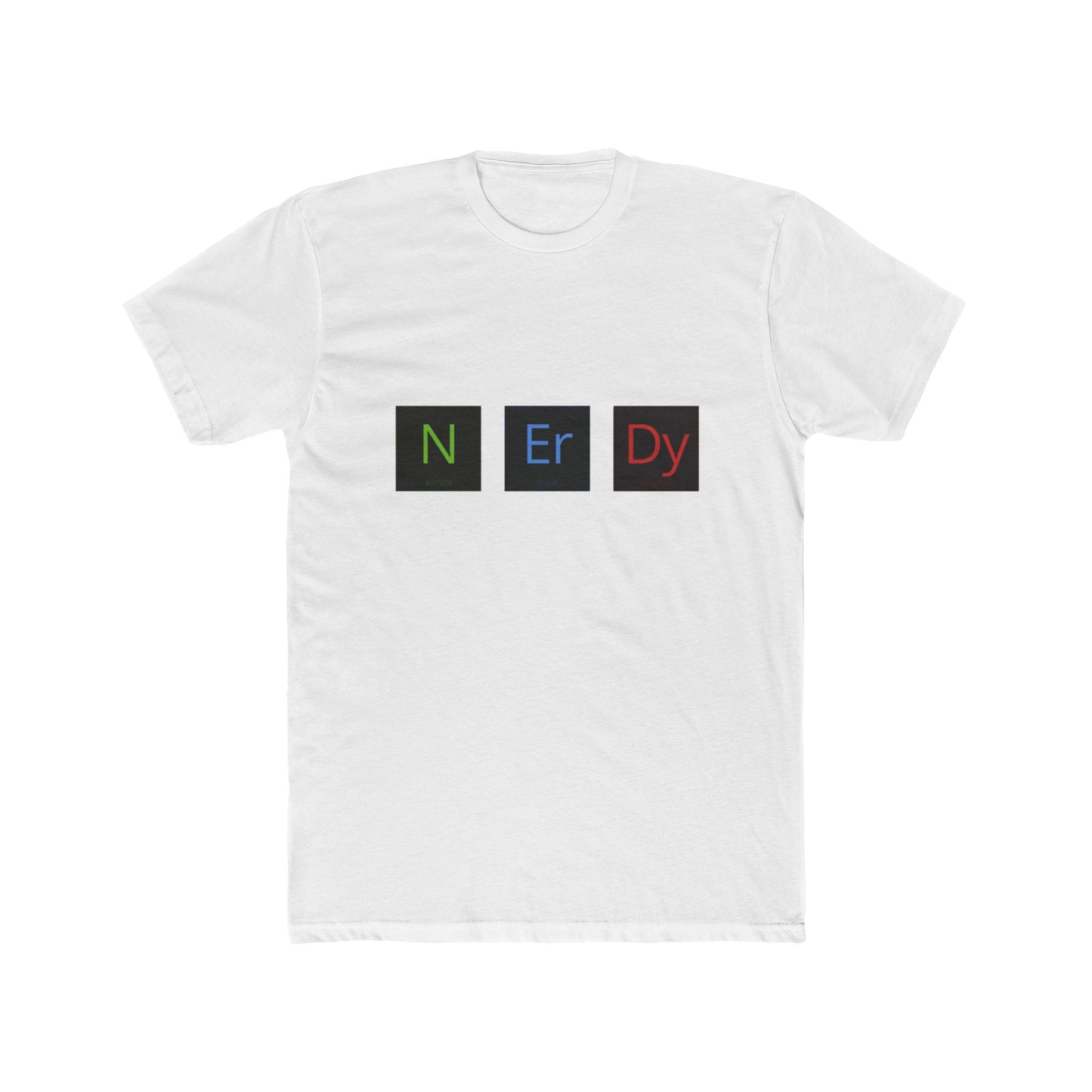 Nerdy Unisex Cotton Crew Tee