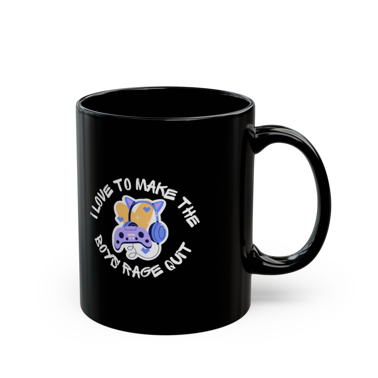 Rage Quit Black Mug (11oz, 15oz)