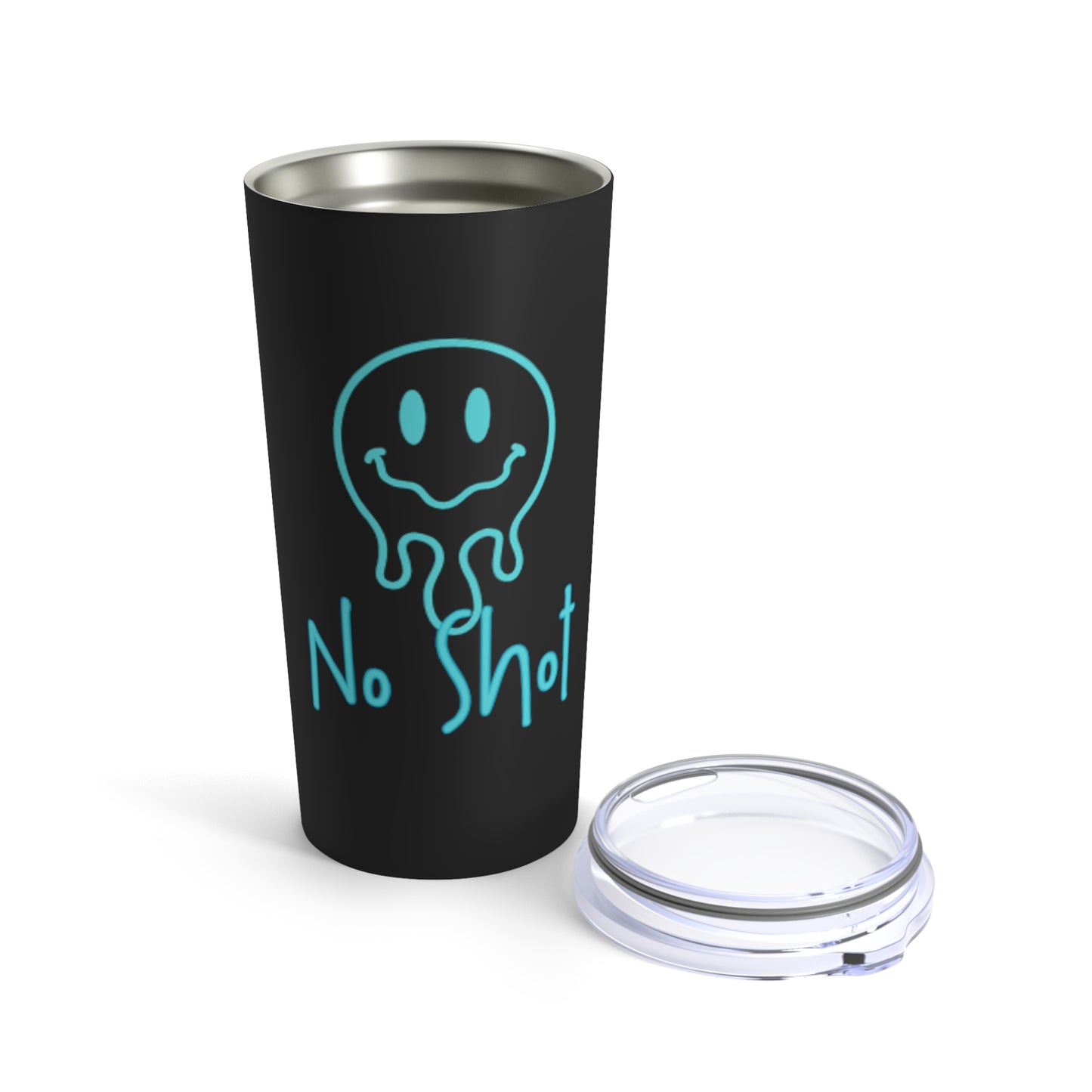 No Shot Black Tumbler 20oz