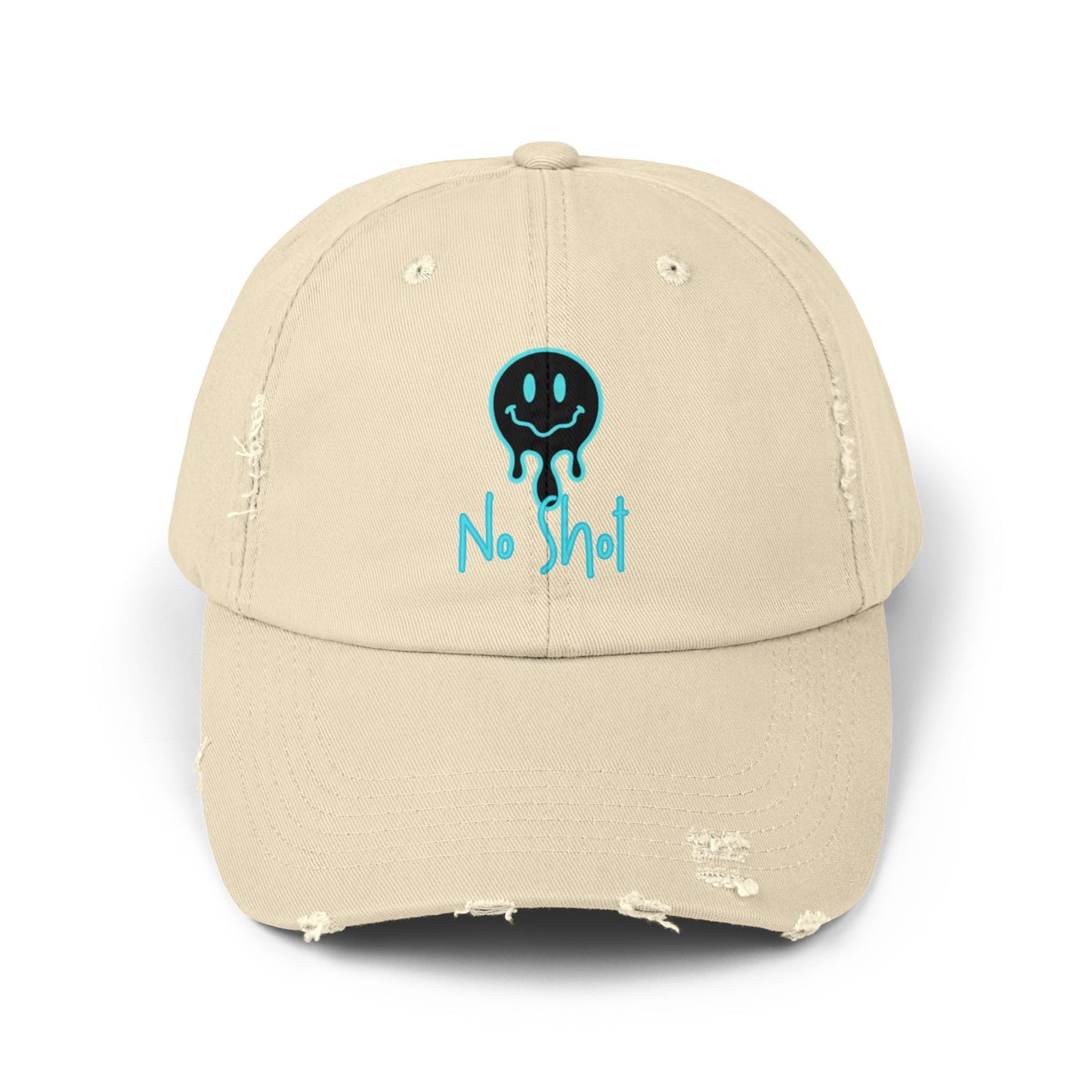 No Shot Unisex Distressed Cap