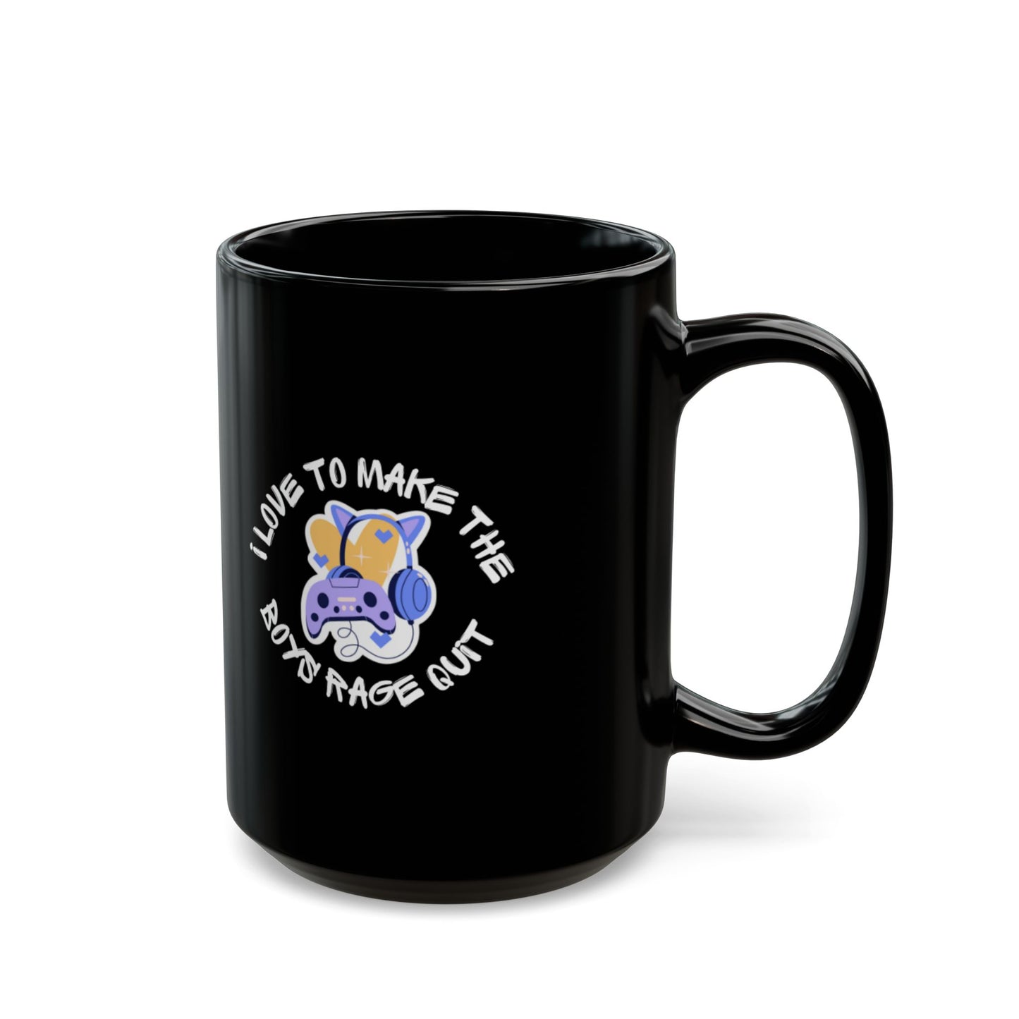 Rage Quit Black Mug (11oz, 15oz)