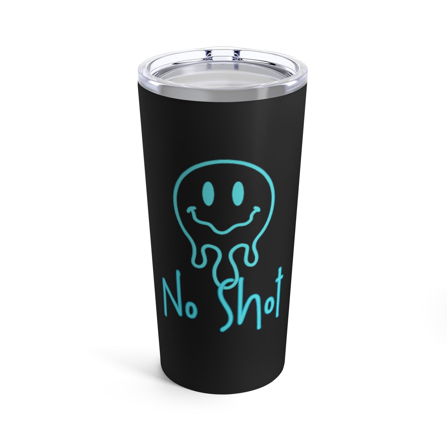 No Shot Black Tumbler 20oz