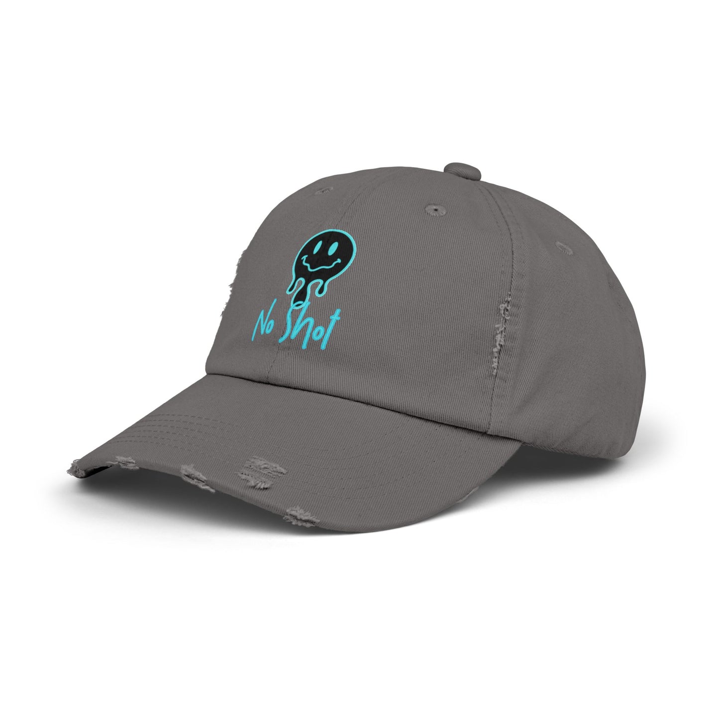 No Shot Unisex Distressed Cap