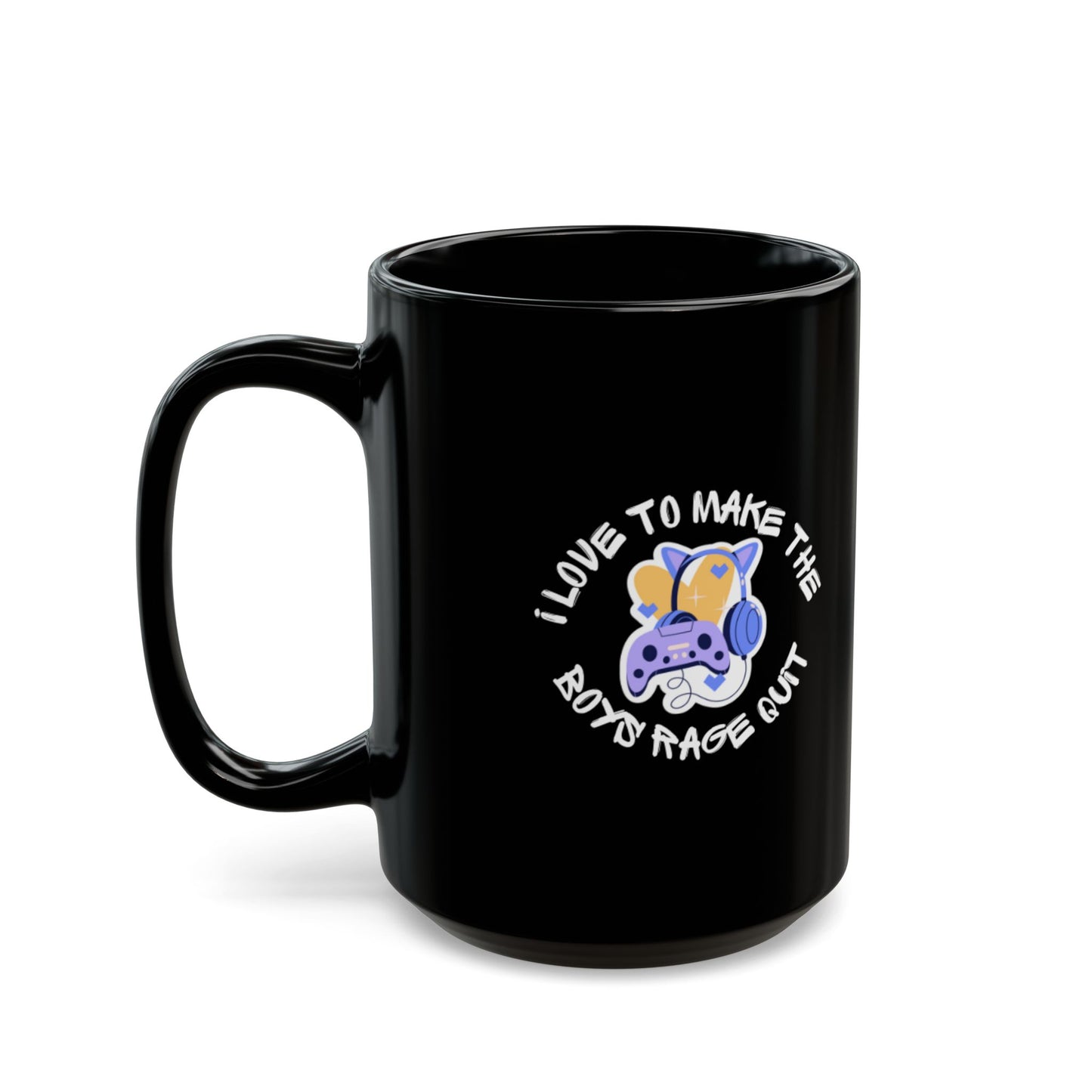 Rage Quit Black Mug (11oz, 15oz)