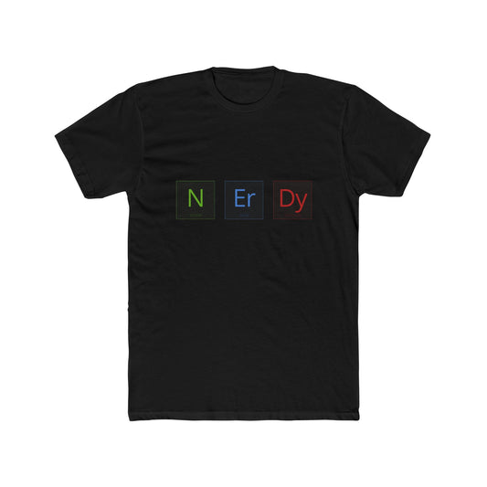 Nerdy Unisex Cotton Crew Tee